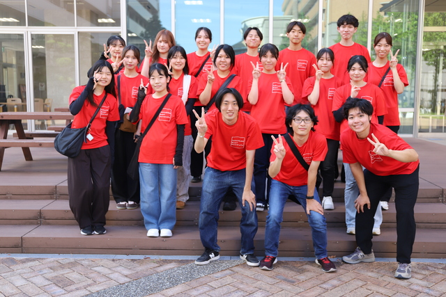 学生スタッフ集合写真 学生スタッフ集合写真
